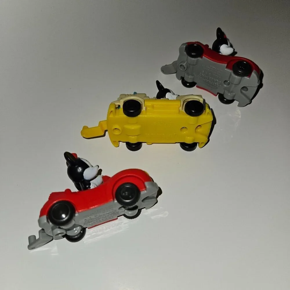 3 Disney World Toy Lot Mickey Minnie Mouse Runaway Railway Dinosaur McDonald's